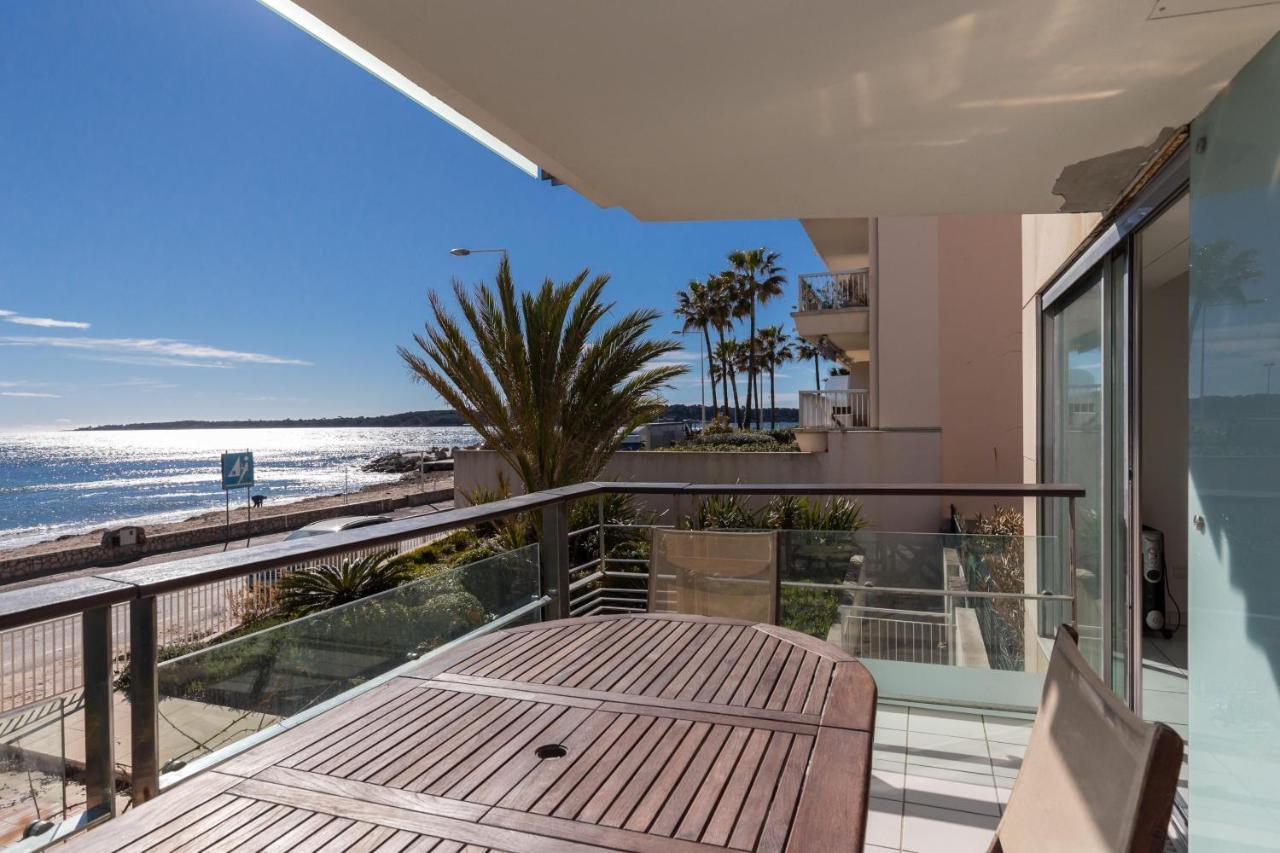 Bright Two Bedroomed Apartment On The Beach In Cannes With Huge Terrace With Fabulous Sea Views - 2001 Buitenkant foto
